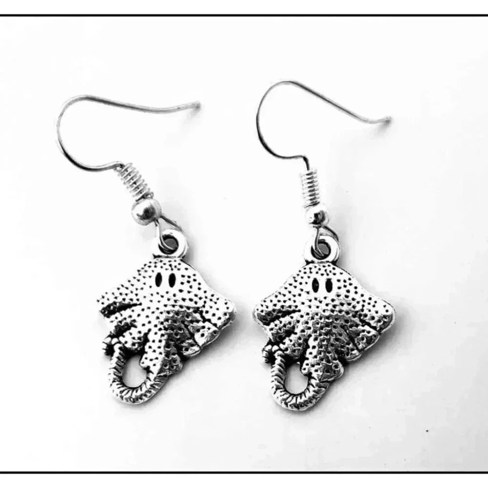 Baby Stingray Charm Earring